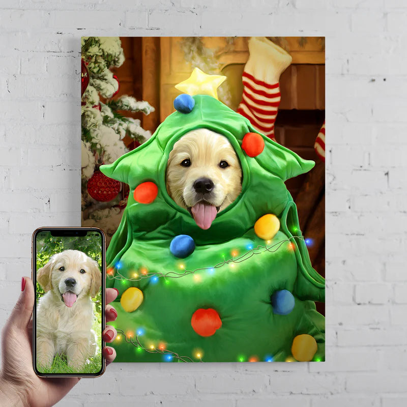 Chlpatý Vianočný Stromček